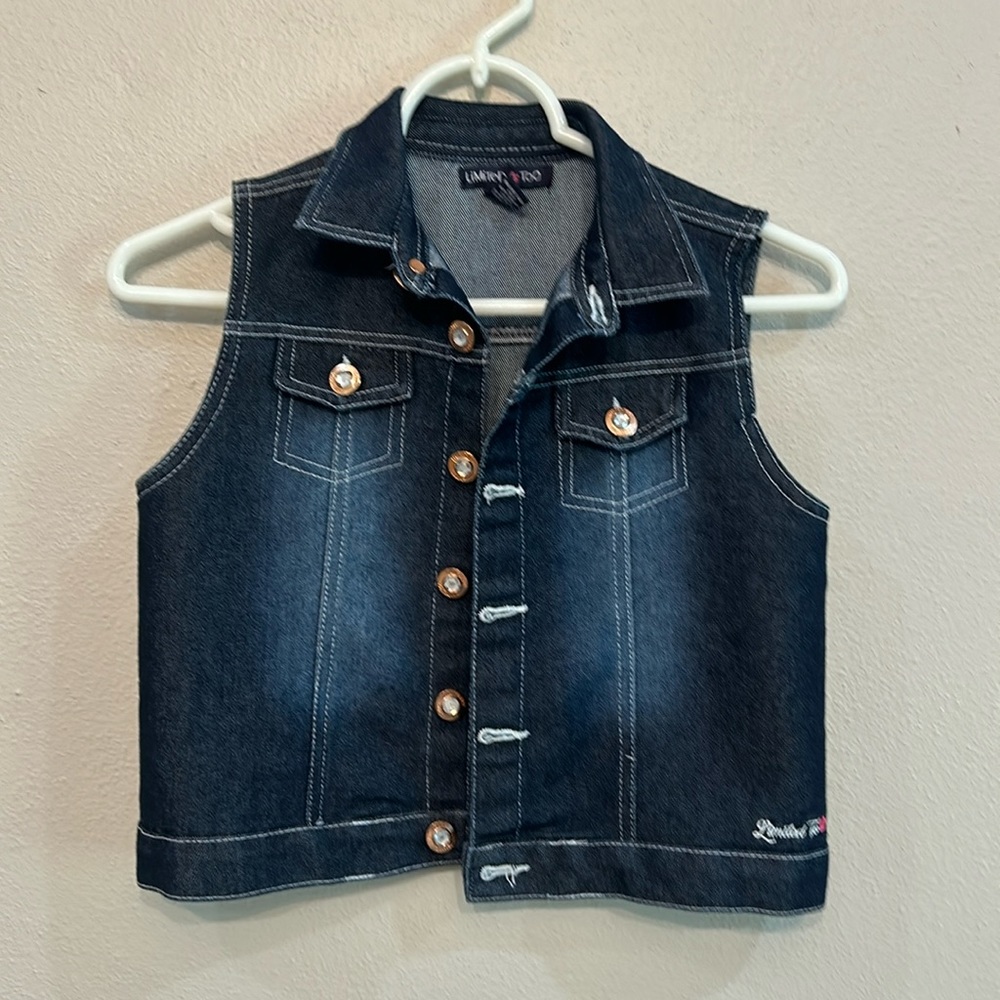 Limited Too Denim Vest